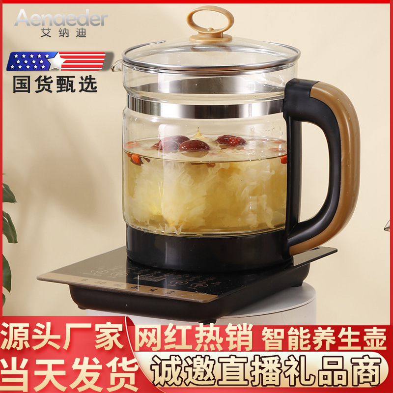 养生壶小型家用多功能烧水壶办公室煮茶煎药壶礼品【精品】