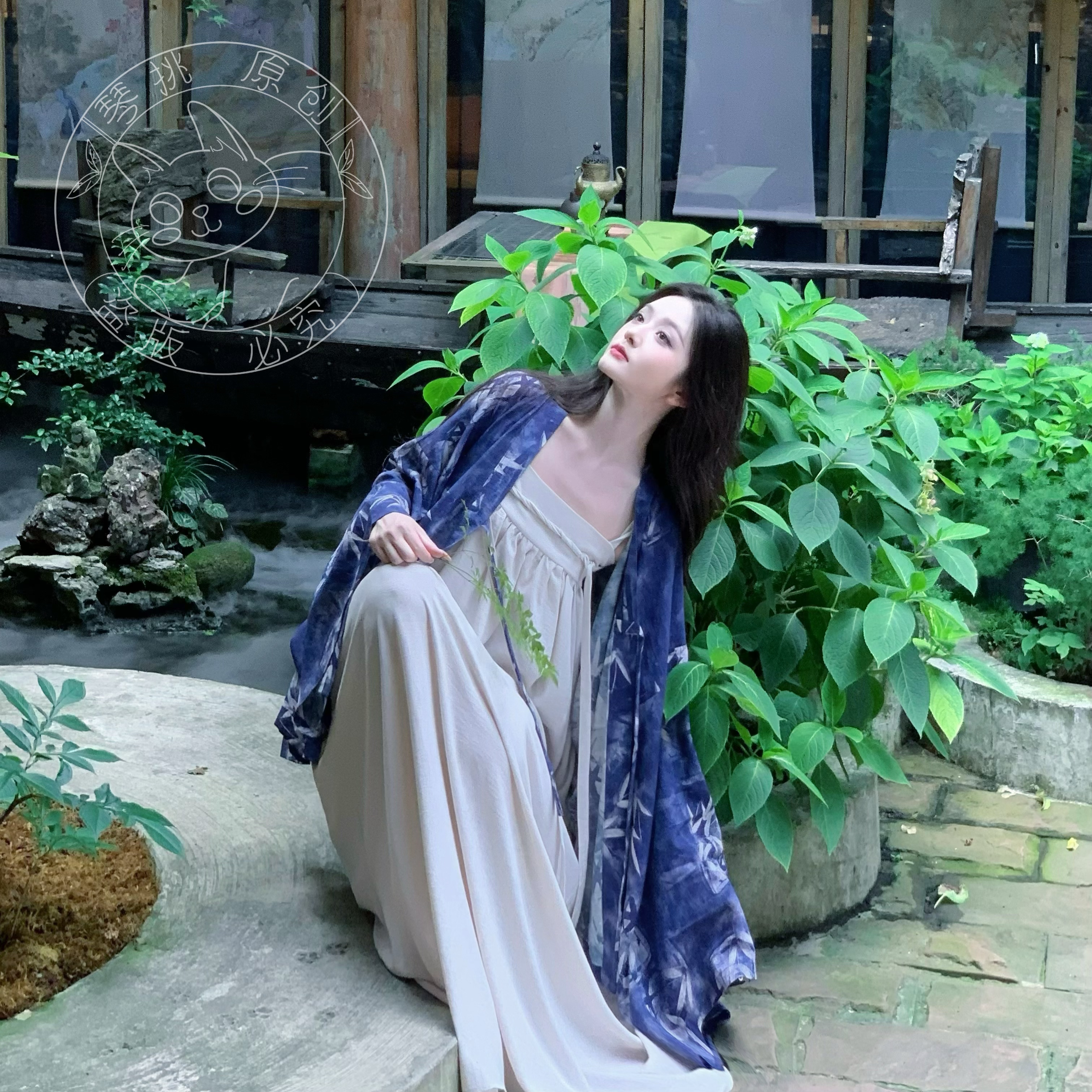 琴挑北朝【扶桑】魏晋褶衣改良齐胸松紧吊带裙汉服日常春夏通勤,淘宝优惠券,粉丝福利购,淘宝优惠卷