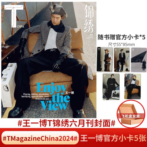 T锦绣 25年12月 王一博【含5张小卡】世界时装之苑2024年7月刊 /T锦绣 2024年6月  /时尚芭莎BAZAAR - 图1