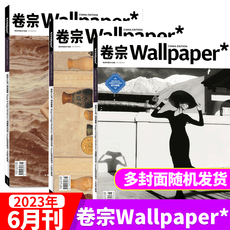 Wallpaper*卷宗杂志】卷宗 4月王源封面+赠3张官方版小卡 2023年1/2/3/4/5/6/7/8/9/10/11/12月毕业生设计指南世界设计者中文版-图2