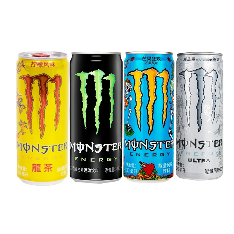 Напиток Monster Energy Ultra — без сахара и со вкусами, варианты наборов банок