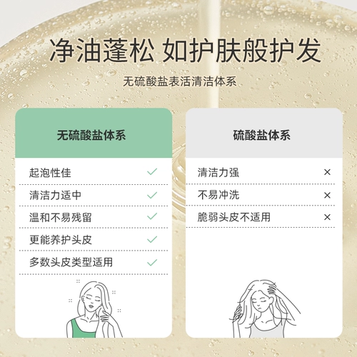 Смешанный шампунь без силикона подходит для мужчин и женщин, контроль жирного блеска, придает объем, удаление перхоти, против зуда