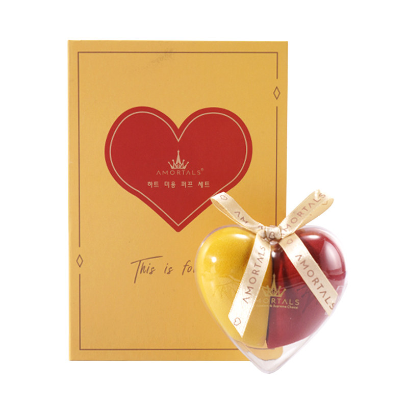 尔木萄心悦美妆蛋超软不吃粉爱心化妆彩妆蛋尔木葡干湿两用粉扑女,淘宝优惠券,粉丝福利购,淘宝优惠卷