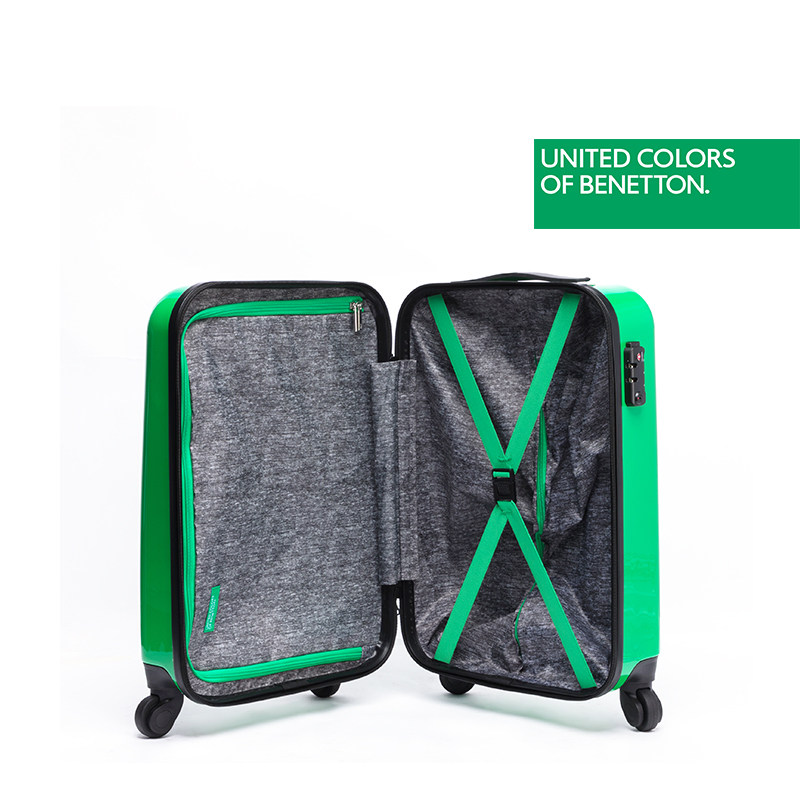 utc贝纳通多彩tsa锁密码拉杆箱 行家的行囊outlets店旅行箱