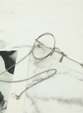 单片眼镜怪盗基德阿蒙单只半边单边眼镜复古英伦夹眼鼻式有度数