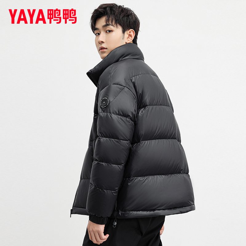 鸭鸭冬季加厚情侣羽绒服