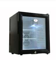 Refrigerated display case Commercial standing small fridge Remain single door glass Ice bar Home Fruit tea Refreshing Cabinet