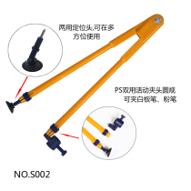 Golden Monkey S002 Plastic Large Number Compasses Teaching Design With Compasses Can Clip Chalk White Board Pen Dual-use