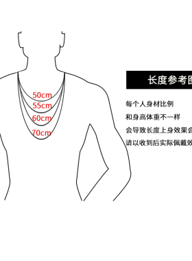 项链男潮钛钢无吊坠配链锁骨链素链不掉色龙骨蛇骨链百搭男女配饰