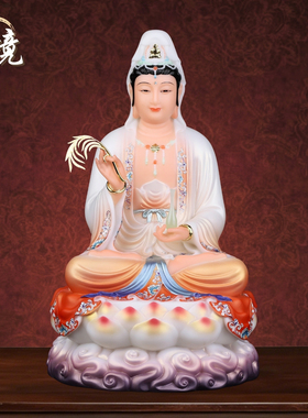 汉白玉娑婆三圣佛像家用供奉