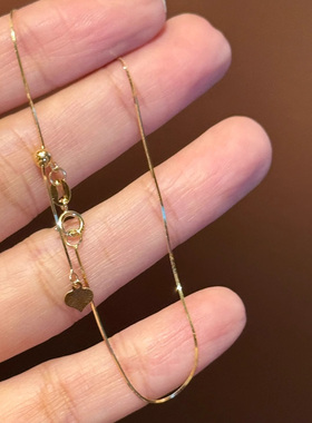 日常百搭金色蛇骨链手链女生轻奢