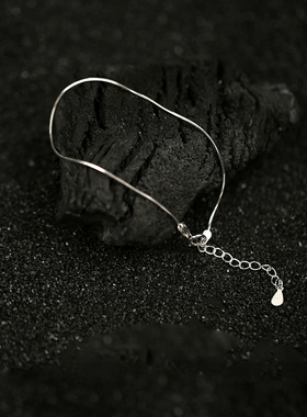 蛇骨链手链女小众设计冷淡风手环