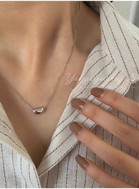 925银相思豆项链女2025新款爆款