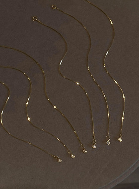 清冷感韩系超闪仿泡泡钻蛇骨手链