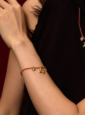 2026马年本命年红绳手链女款高级