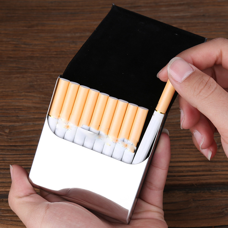 10支皮烟盒及烟具  横竖开礼品烟具 烟盒 现货 - 图0