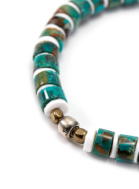 SUNKU串珠手链松石贝壳日系