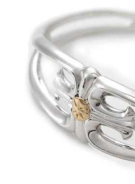 GODSUNS点金十字造型宽版手镯