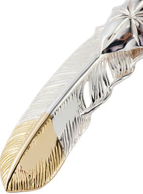 GODSUNS中性纯银箭矢羽毛吊坠