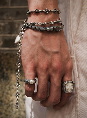 GEROCHRISTO复古宫廷感珍珠戒指