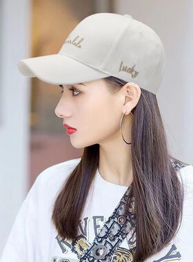 新款棒球帽女鸭舌帽韩版潮ins潮牌遮阳帽时尚百搭休闲帽子女