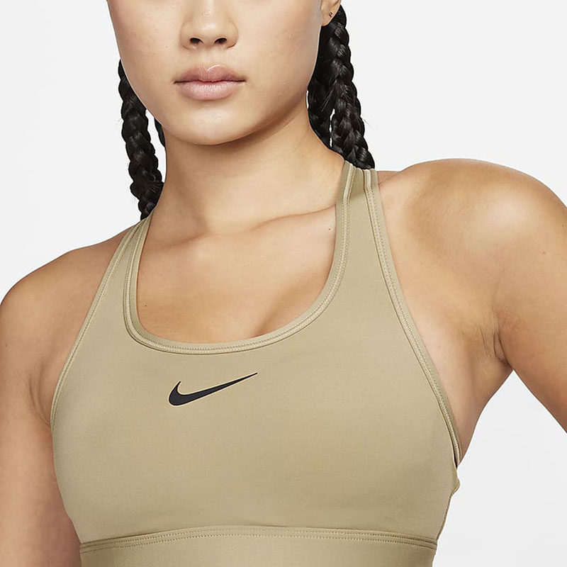 Nike耐克新款SWOOSH中强度支撑速干衬垫BRA运动内衣女DX6822-276 - 图1