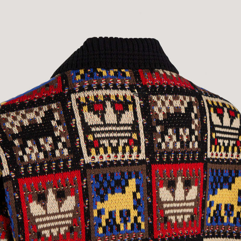 阿迪达斯三叶草毛衣26新年款男女慵懒风宽松开衫针织外套 KR2801,淘宝优惠券,粉丝福利购,淘宝优惠卷