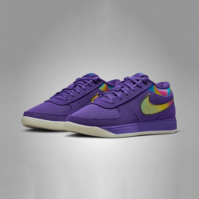 耐克男鞋Nike Book1 Aurora德文布克1代葡萄紫灰篮球鞋IM7610-500 - 图1