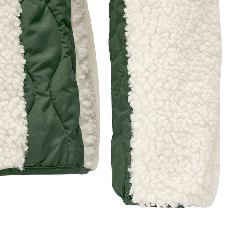 斯凯奇女子休闲摇粒绒外套秋冬新款宽松复古保暖运动茄克P425W210,淘宝优惠券,粉丝福利购,淘宝优惠卷