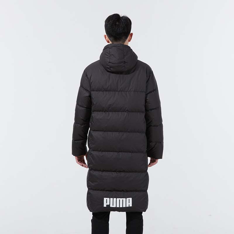 Puma彪马男装新款冬季运动休闲羽绒服长款舒适保暖潮流外套846321 - 图1