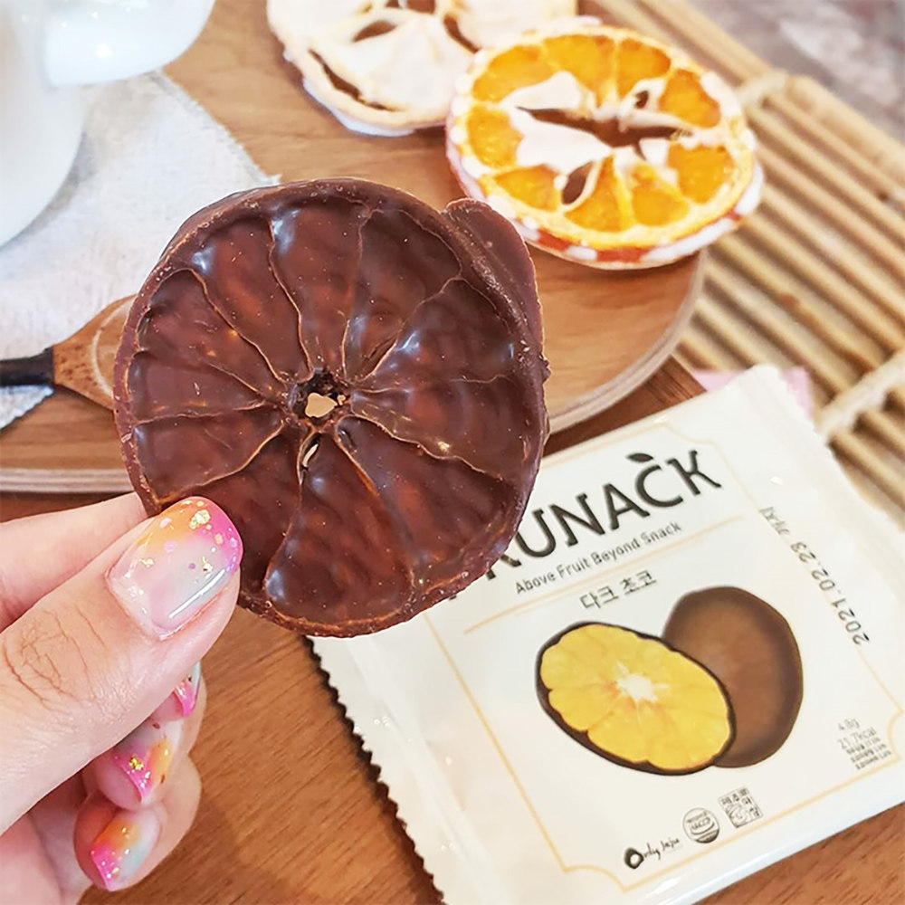 韩国Frunack巧克力橘子片福禄奈济州岛柑橘香橙零食（代可可脂）,淘宝优惠券,粉丝福利购,淘宝优惠卷