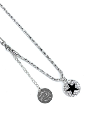 潮夏个性星星百搭项链男女通款