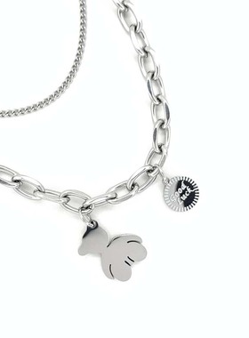 钛钢女轻奢甜酷风百搭项链