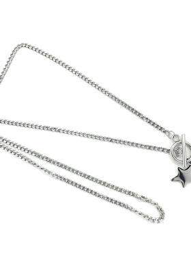 钛钢男原创简约百搭街头星星项链