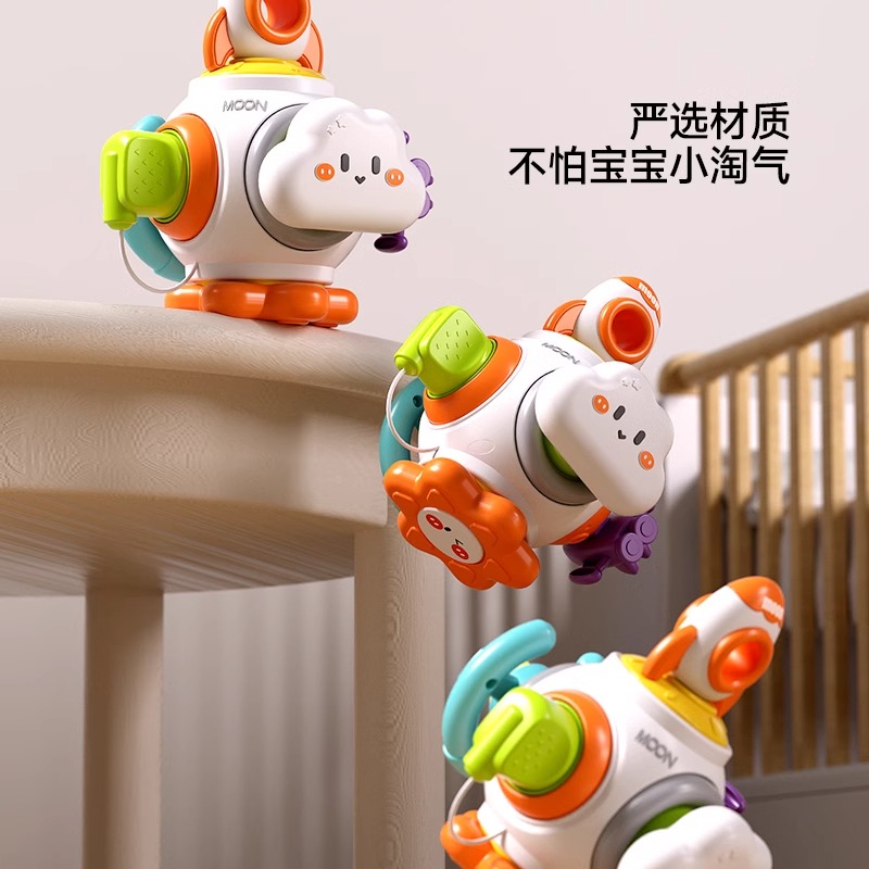 婴儿玩具蒙氏早教六面体忙碌球0-1岁2宝宝益智幼儿6个月3手指精细