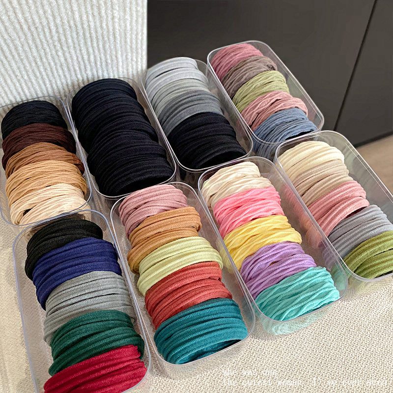 高马尾发绳高弹力耐用橡皮筋女扎头发圈2024新款高端秋冬头绳头饰,淘宝优惠券,粉丝福利购,淘宝优惠卷