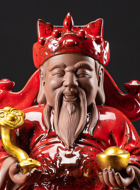 疯猴紫砂招财店铺家居办公室
