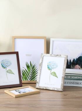 Wooden Photo Frame For Wall Hanging 10X15 15X20 20X25cm A4 W