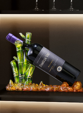 树脂新中式客厅餐边柜酒架摆件