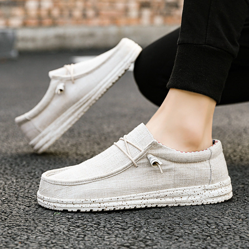 惠州市嘉源达鞋业有限公司热销男士帆布休闲鞋套脚福鞋轻便舒适布,淘宝优惠券,粉丝福利购,淘宝优惠卷