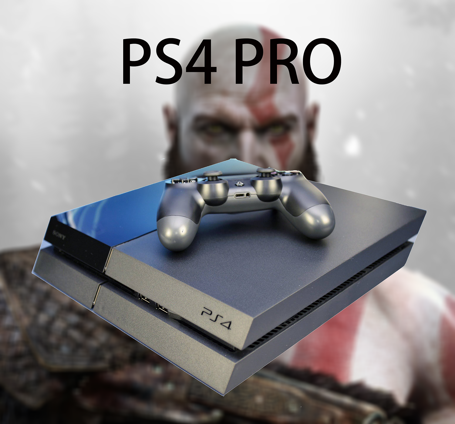 ps4pro索尼正版原装游戏机 slim战神5双人成行二手4K家用游戏机-图1