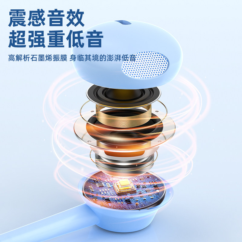 适用vivo华为OPPO小米重低音耳机游戏k歌线控安卓苹果15typec带麦,淘宝优惠券,粉丝福利购,淘宝优惠卷