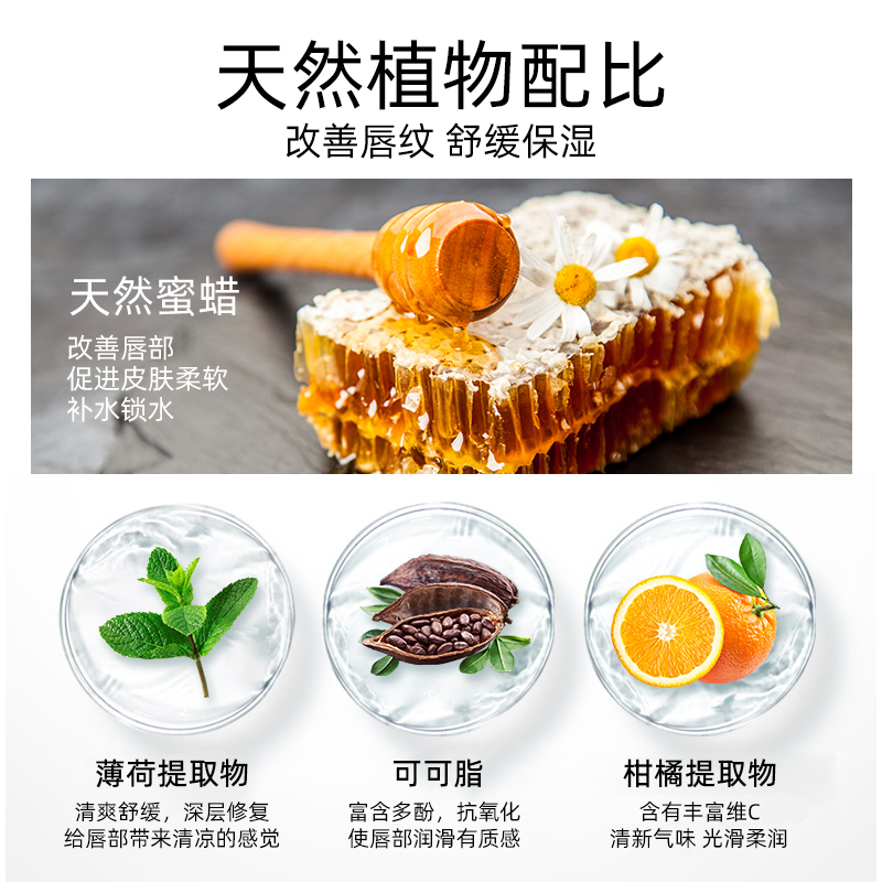 【超值购套装】美国blistex百蕾适保湿润唇膏滋润补水含防晒SPF15