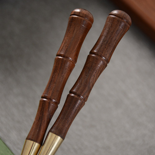 茶道茶针花梨木茶刀黑檀木茶锥茶具配件普洱茶刀专用茶刀撬茶器 - 图2