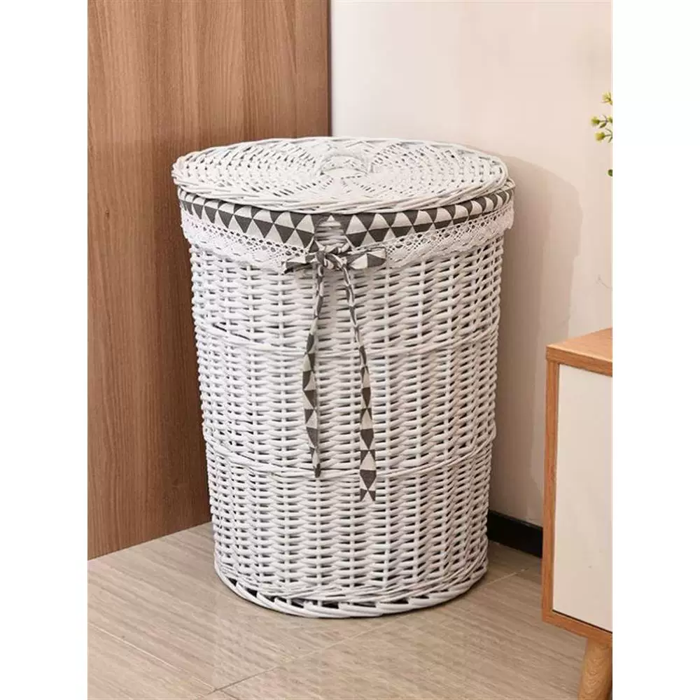 Big cloth, woven laundry basket, storage basket