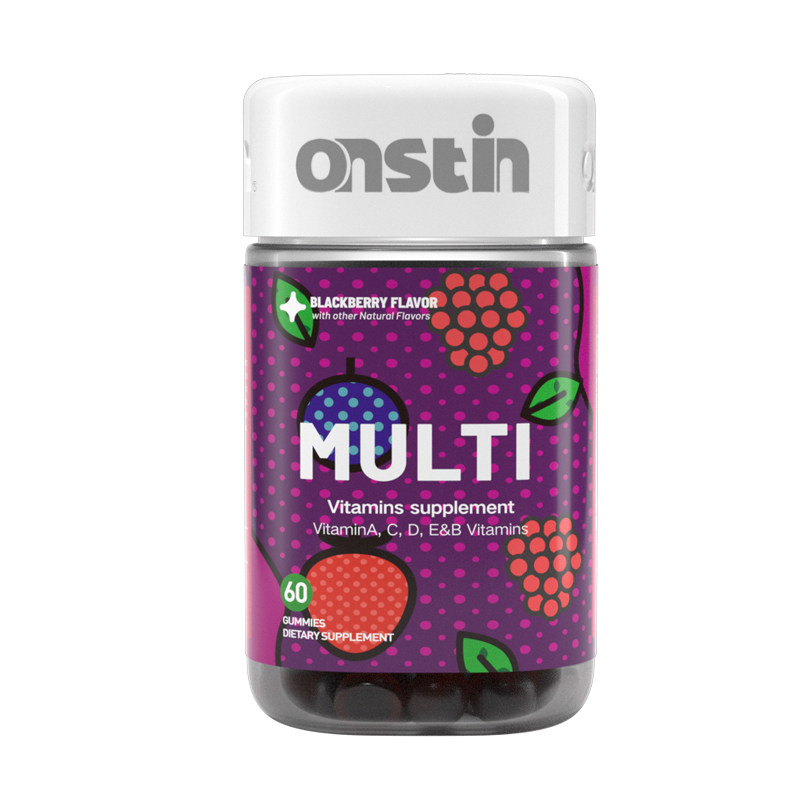 onstin多种复合女性综合叶酸软糖 Onstin海外复合维生素/矿物质