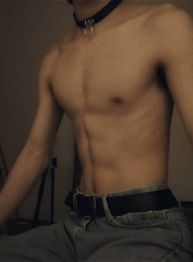 项链男生项圈潮牌百搭高级感铃铛