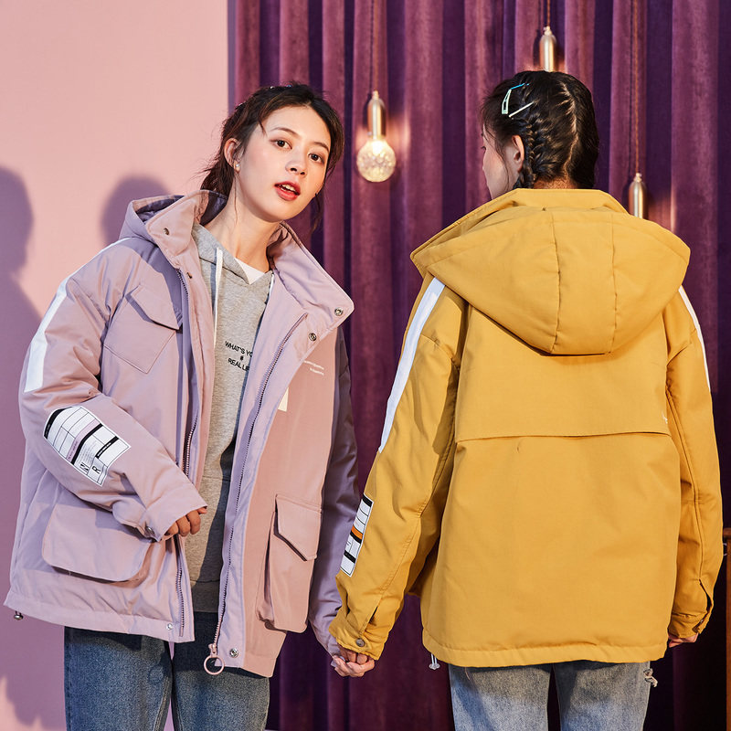 唐狮工装中长款新款爆款冬季羽绒服 唐狮outlets店羽绒服