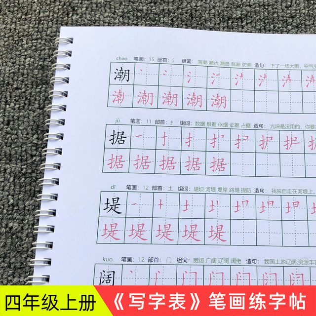 Primary school copybooks for grades 1, 2, 3, 4, 5 and 6