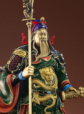 人像摆件关羽客厅工艺品